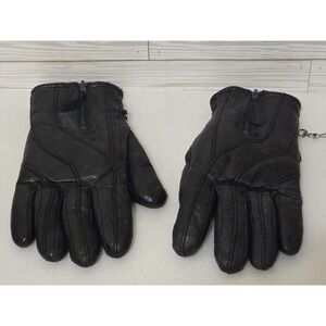 ARIS Softan Pigskin Thinsulate Water Barrier Mens Leather Gloves Sz XL Navy Blue